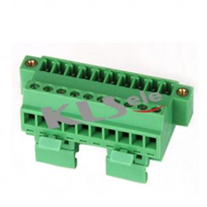 3.81mm Pluggable PCB terminal block With Fixed hole